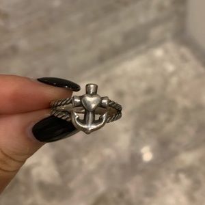 James Avery Faith, Hope & Love Twisted Rope Ring